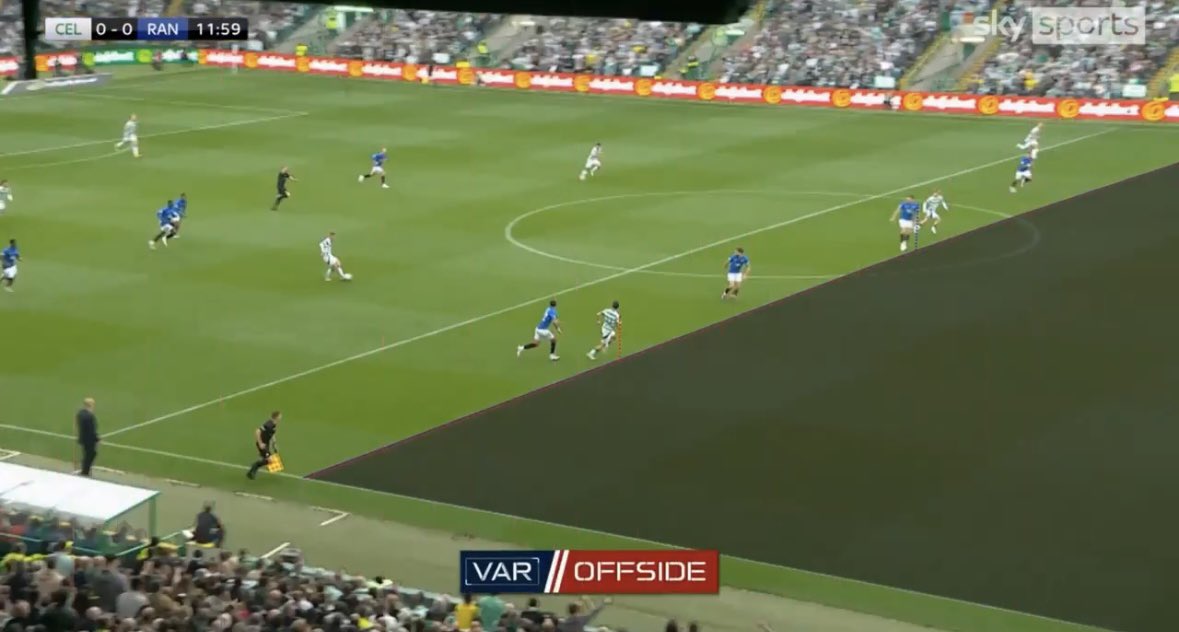 Celtic's VAR goal vs Rangers
