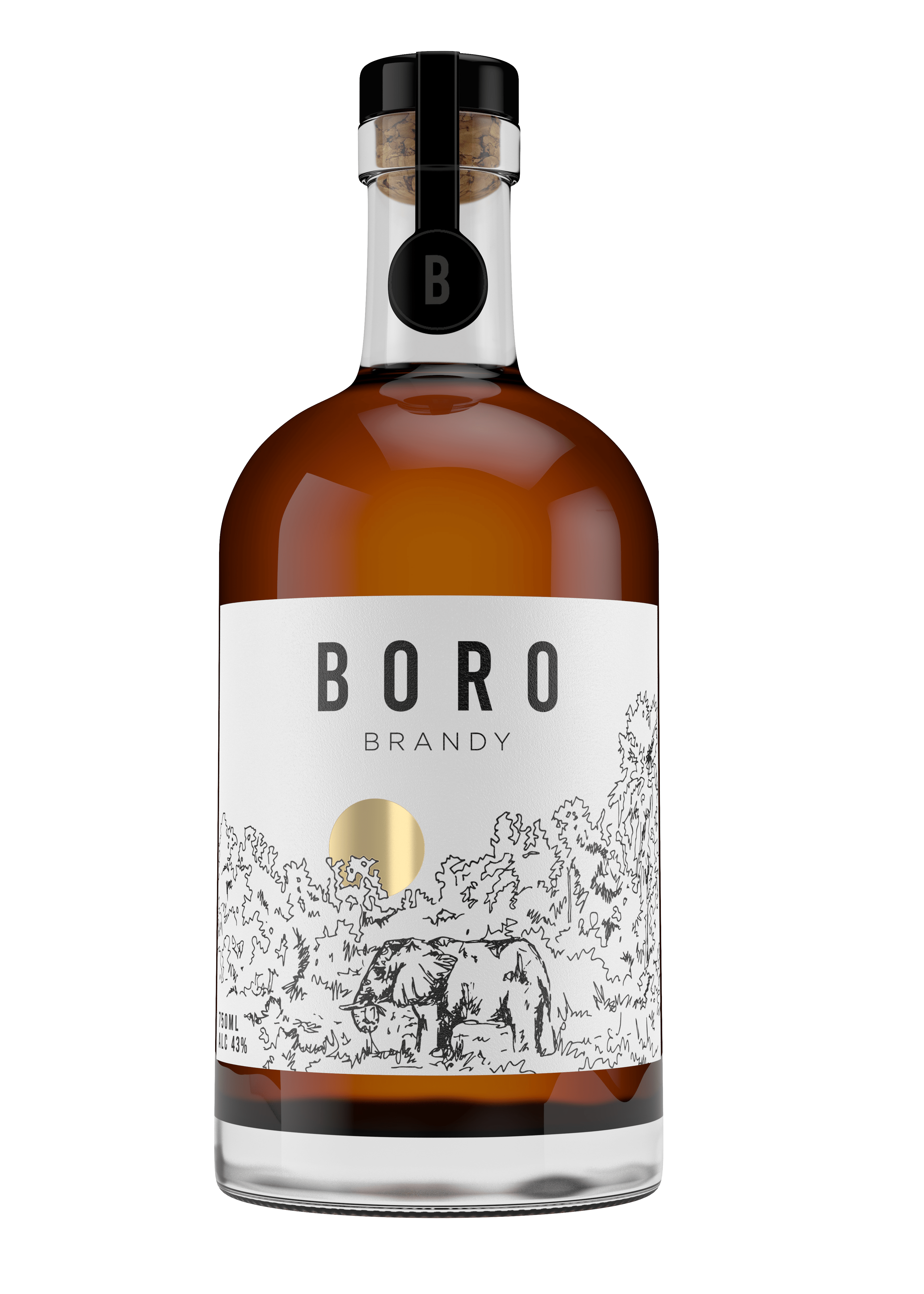 Boro Brandy 750ml R4