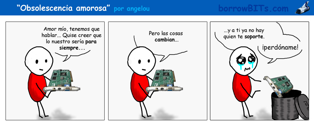 Comic 2 Borrowbits obsolescencia amorosa