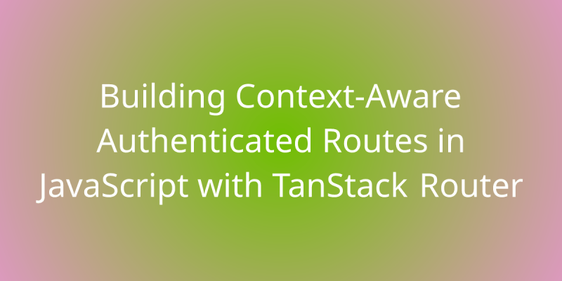 Leveraging Router Context In Javascript With Tanstack Router - Sunset Pattern Collection - Mobile Quality