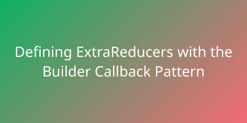 Type Errors When Extrareducers After Reducers In Createslice Issue - Best Ocean Textures in High Resolution