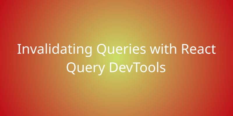 Integrating React Query Devtools In A React Project Snippets Borstch - High Resolution City Wallpapers for Desktop