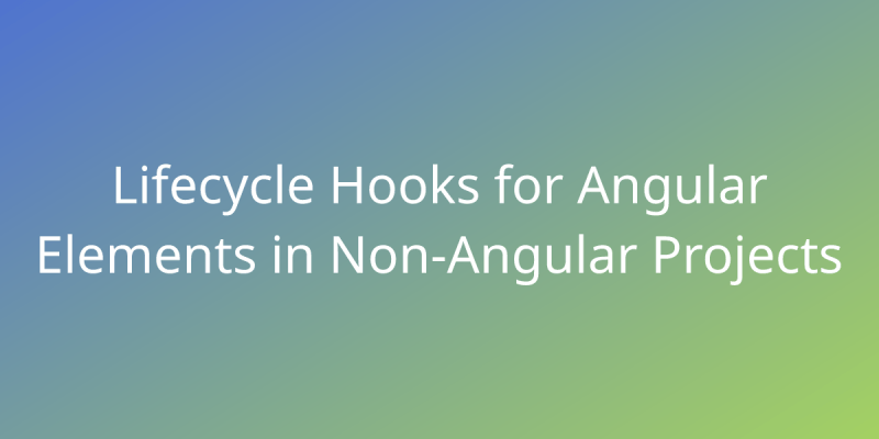 Angular Elements As Plugins In A Non Angular Dashboard Snippets Borstch - Stunning Ultra HD Ocean Arts | Free Download