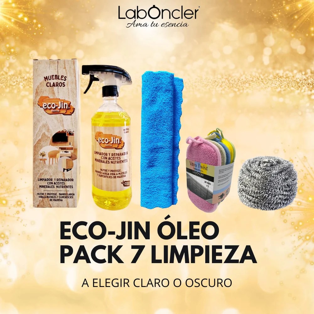 PACK 7 LIMPIEZA. EJ OLEO+BAYETA MICROFIBRA+VITRO TWIST+BIG INOX