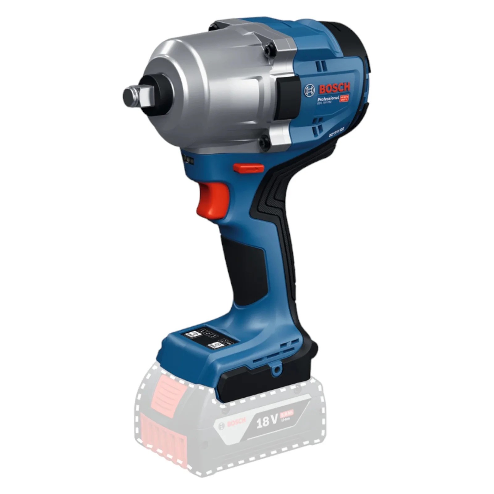 Llave de Impacto 1/2” 780Nm (Bare Tool) - GDS 18V-780
