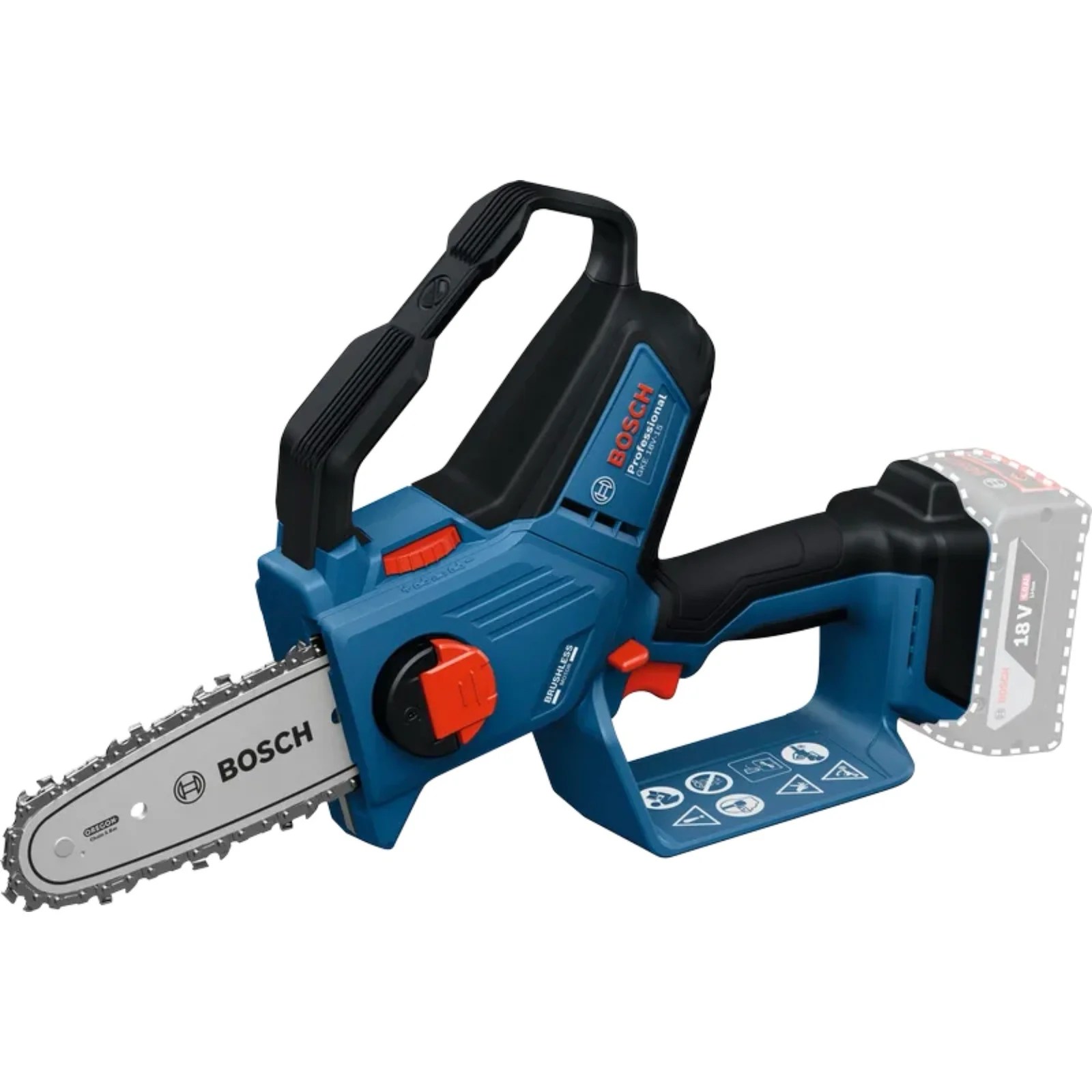 Mini Sierra de Cadena (MiniMotosierra) Professional 6” (Bare Tool) - GKE 18V-15