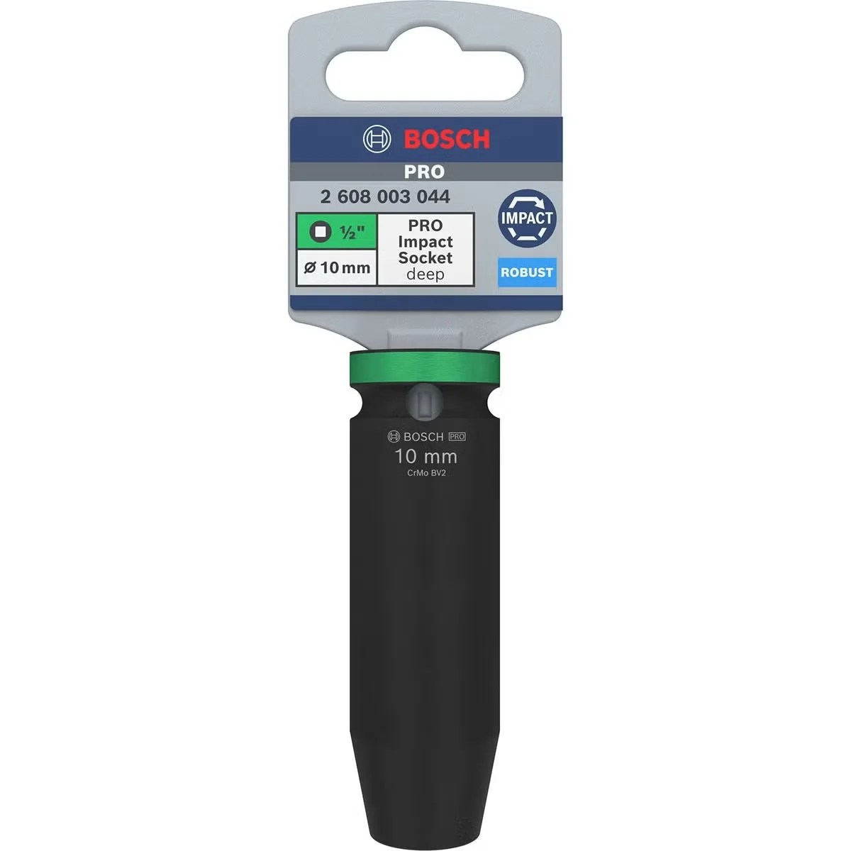 Dado de Impacto #10mm - Mando 1/2”x (LARGE 77mm)