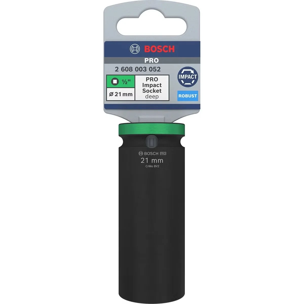 Dado de Impacto #21mm - Mando 1/2”x (LARGE 77mm)