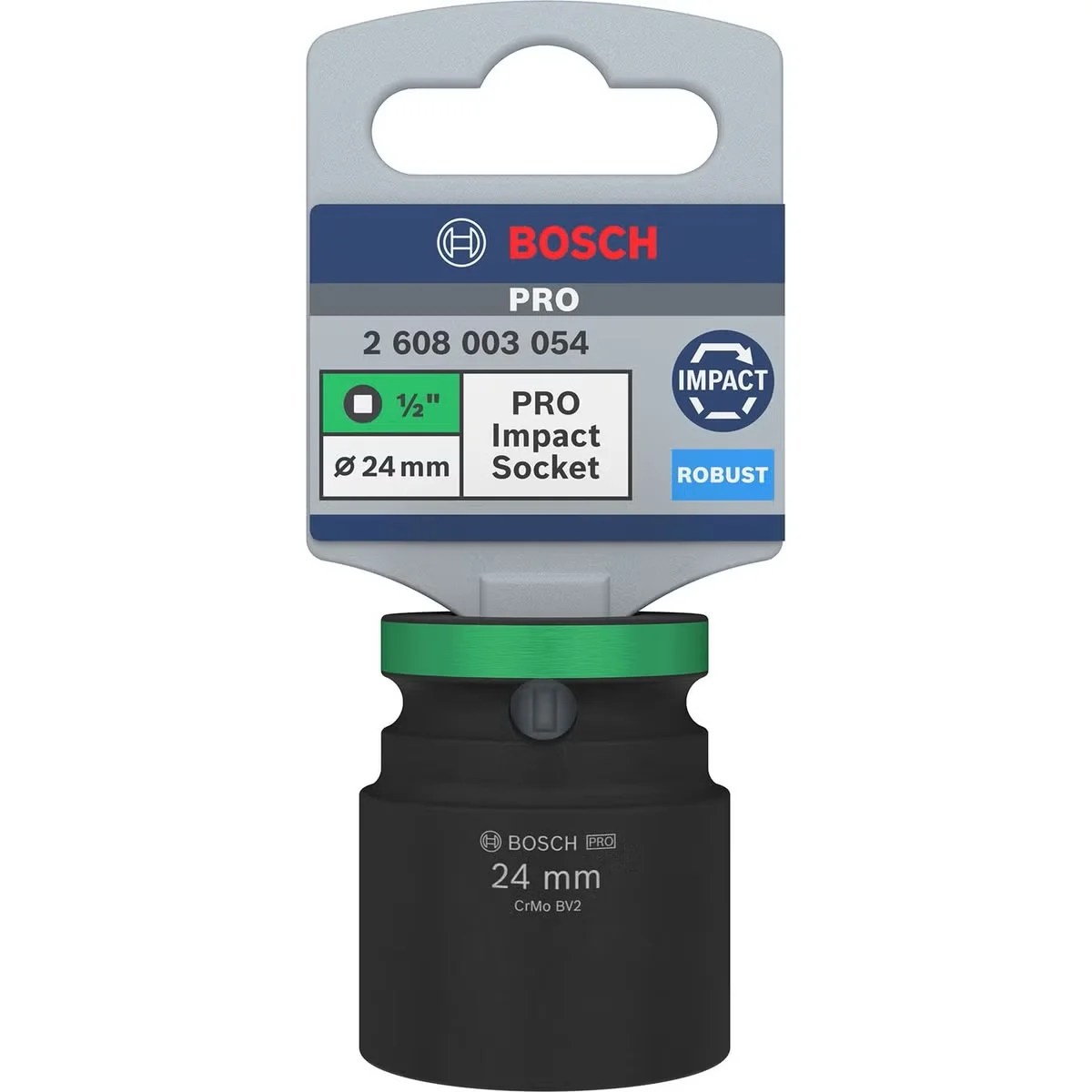 Dado de Impacto #24mm - Mando 1/2” x (STANDARD 38mm)