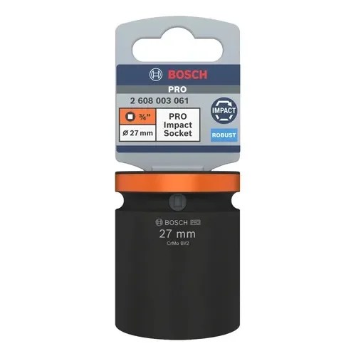 Dado de Impacto #27mm - Mando 3/4” x (STANDARD 54mm)