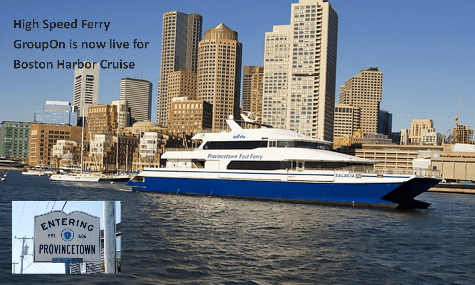 Encore boston harbor free water shuttle service. Ptown Fast Ferry Groupon Is On Sale Now Bosguy