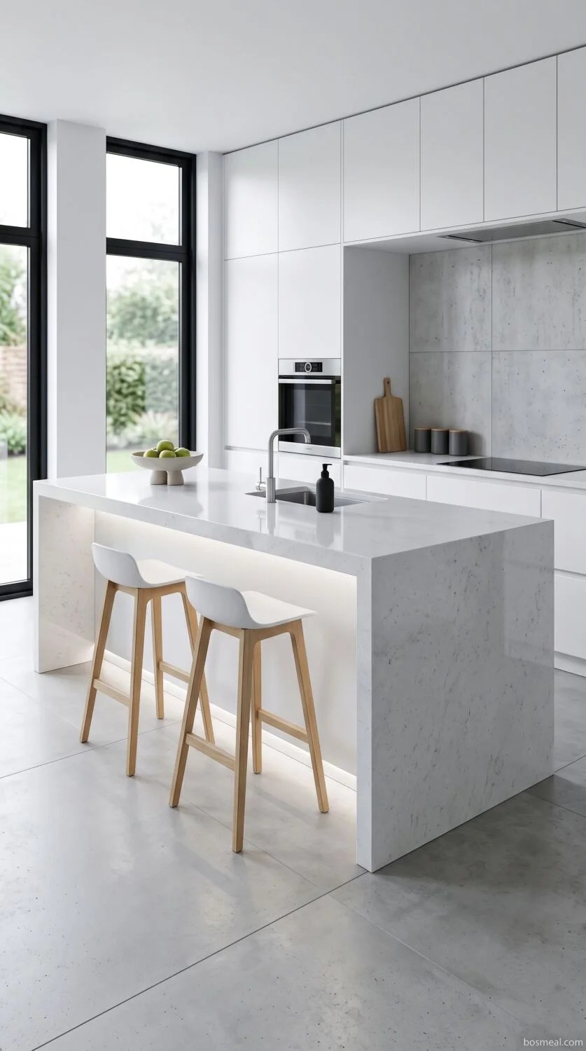 Modern Chic Kitchen Island Ideas