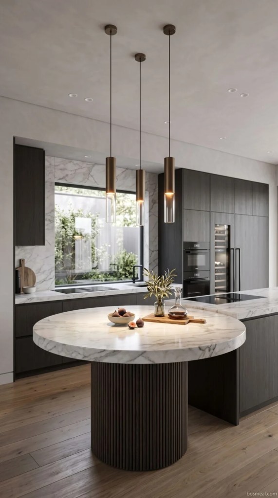 Triangular Kitchen Lighting Ideas