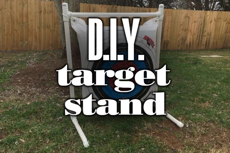 Diy target stand