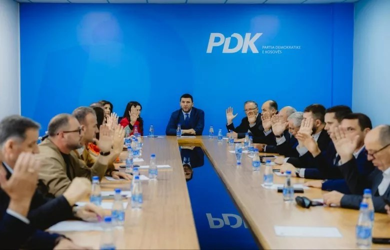 PDK-ja diskuton për ‘krizën politike’ dhe për zgjedhjet lokale