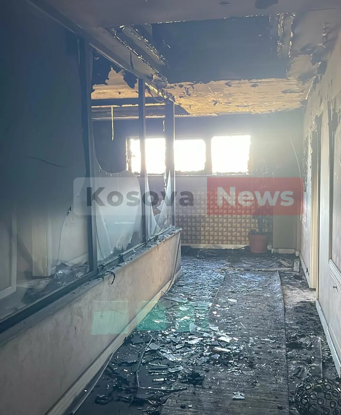 Digjet hoteli në pronësi të kandidatit për kryetar të Obiliqit, Halil Thaçi