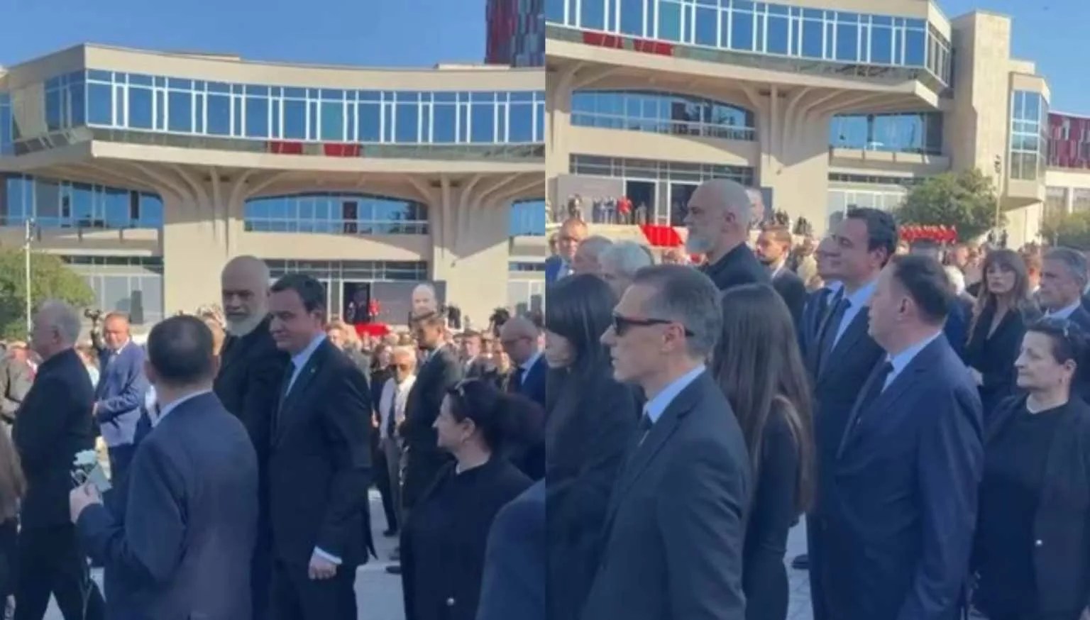 Homazhet për Nanos bashkojnë Kurtin dhe Ramën, shihen krah për krah