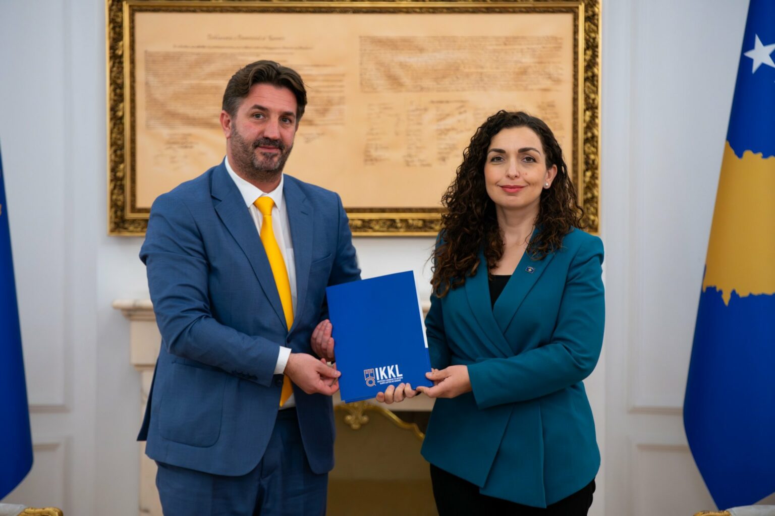 “Pa drejtësi dhe pa kujtesë nuk ka paqe të vërtetë” – Osmani takon drejtorin Instituti të Krimeve të Luftës