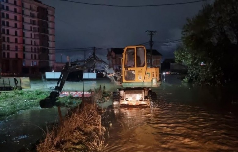Bie niveli i ujit në Gjilan, stabilizohet situata pas reshjeve