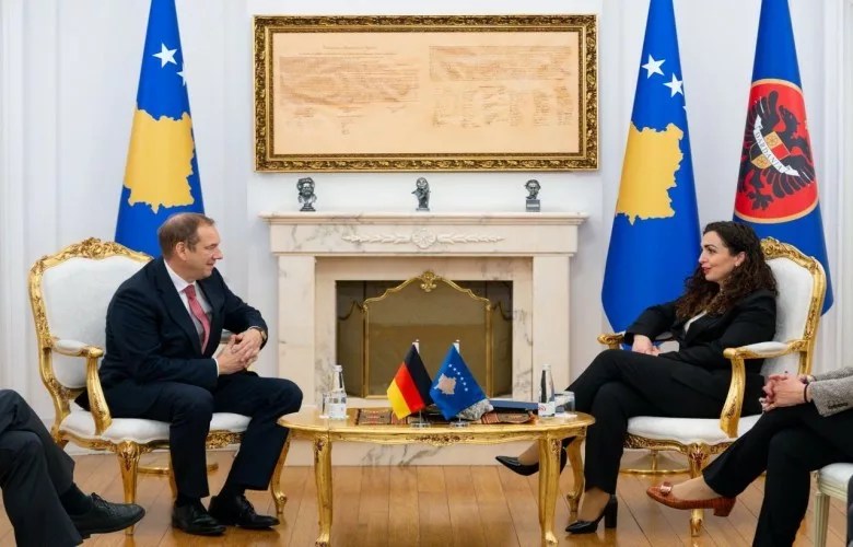 Osmani: Gjermania mbetet ndër partnerët më të rëndësishëm strategjikë të Kosovës në proceset e paqes, sigurisë dhe integrimit euroatlantik