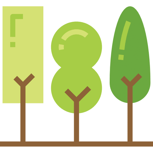 Three trees icon
