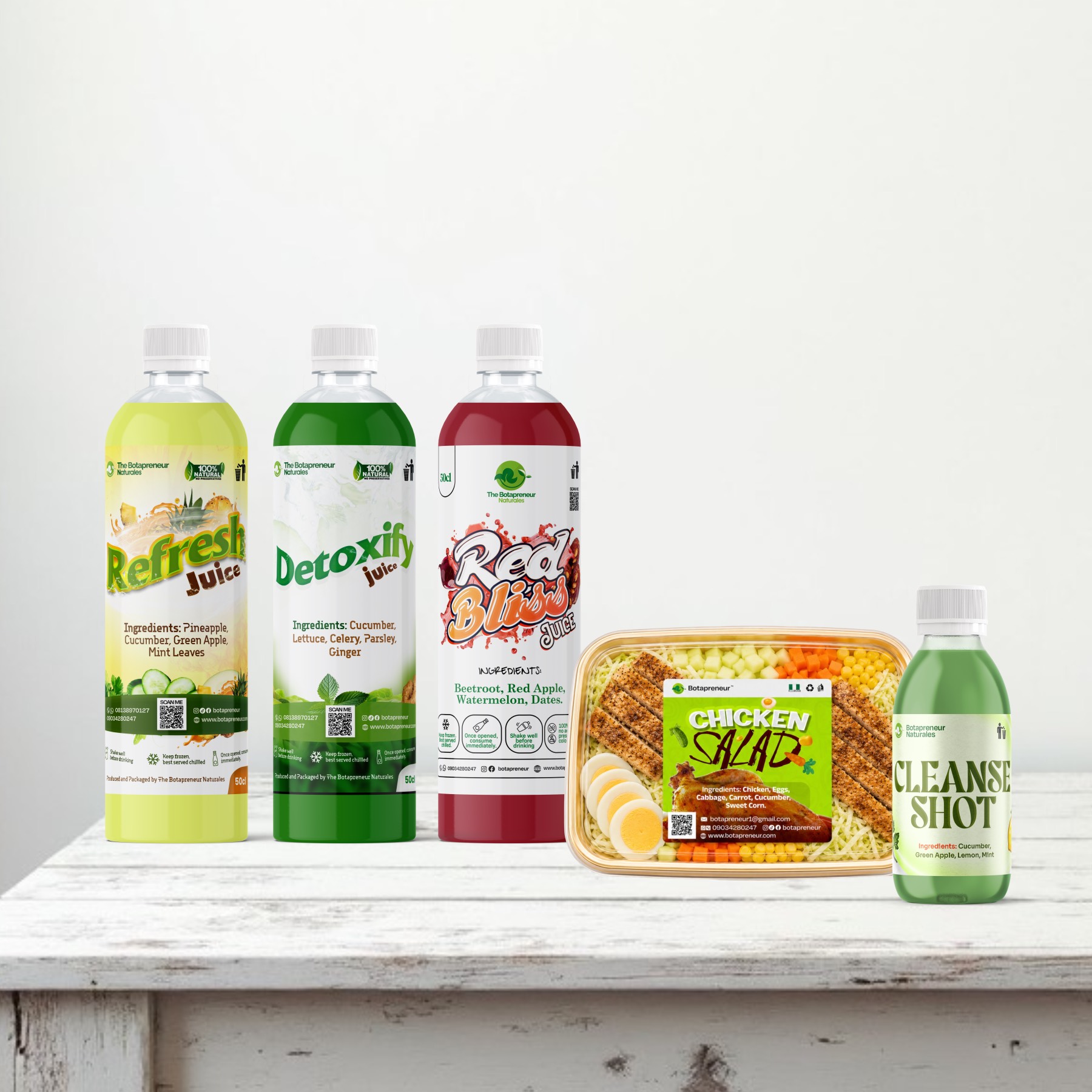 Detox Plan – Juice & Salad