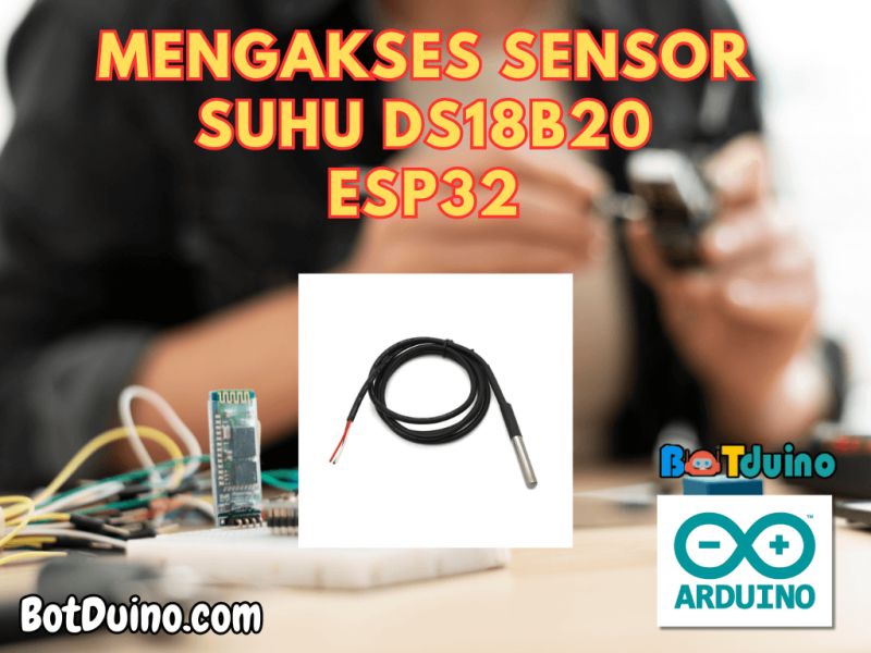 Tutorial Arduino Esp32 Mengakses Sensor Suhu Ds18b20 Botduino - Minimal Texture Collection - 8K Quality