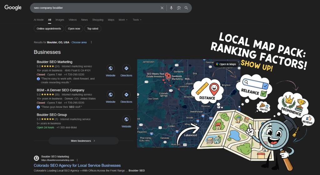 Local SEO 2026 The Complete Guide To Dominating Local Search SEO Company Boulder Local Map Pack 
