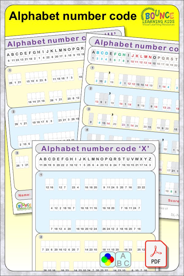 Alphabet Number Code - Download Creative Space Picture | High Resolution