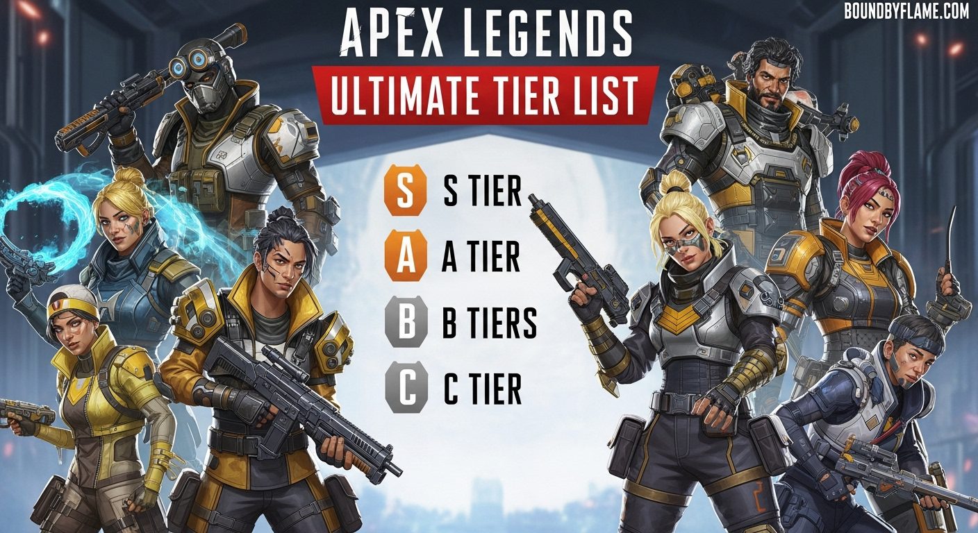 Apex Legends Tier List March 2026 Ultimate Character Rankings Apex Legends Tier List 