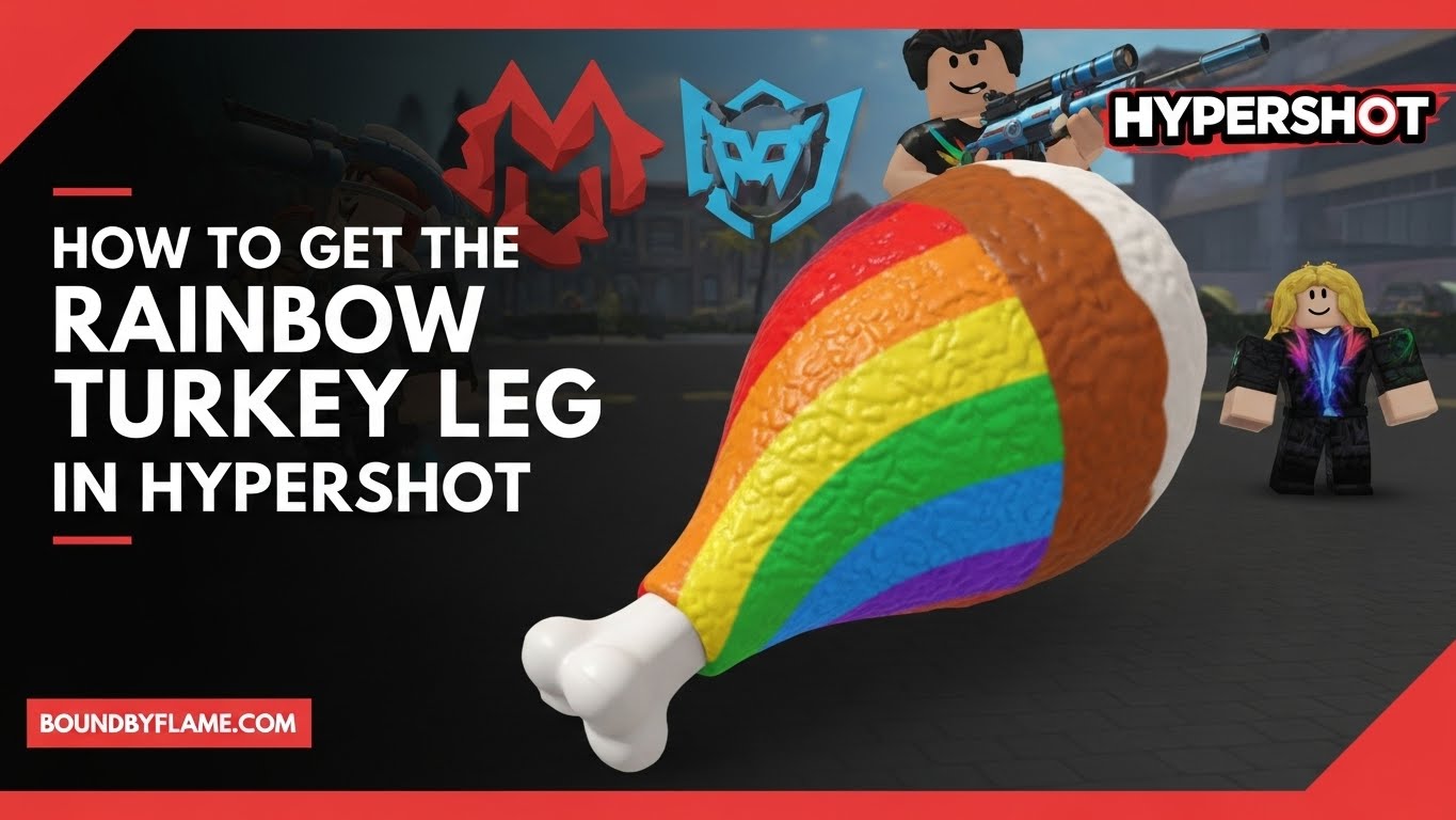 How To Get Rainbow Turkey Leg In Hypershot March 2026 Rainbow Turkey Leg 