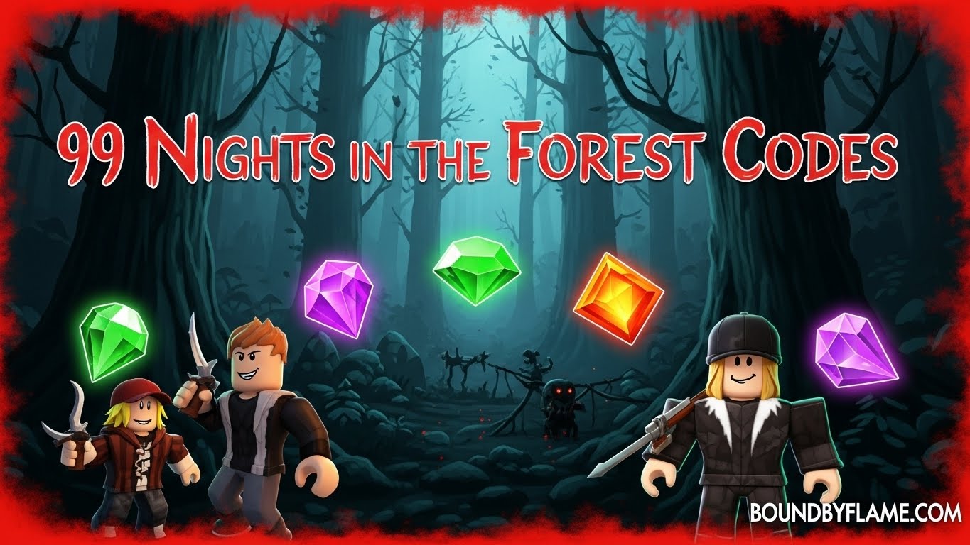 Roblox Hide Or Die Codes January 2026 10 New Codes Available 99 Nights In The Forest Codes 
