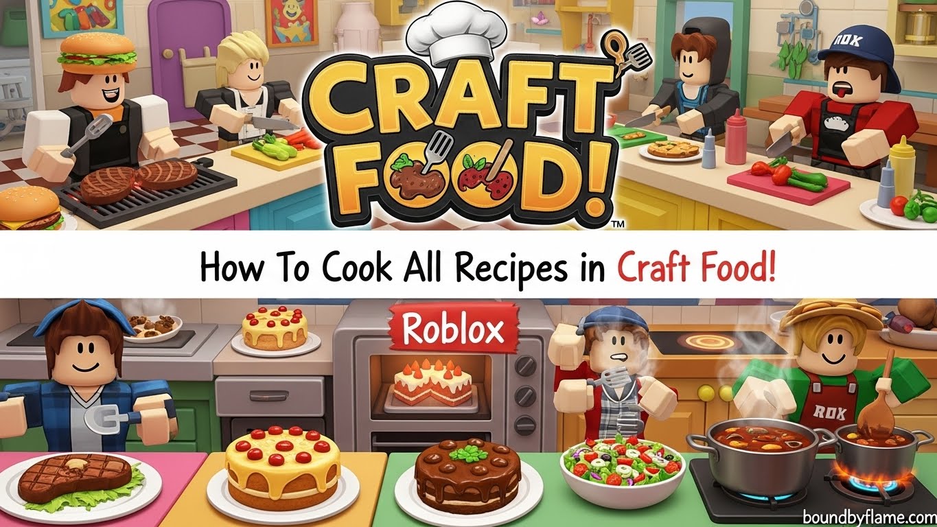 How To Master All Craft Food Roblox Recipes March 2026 Craft Food 