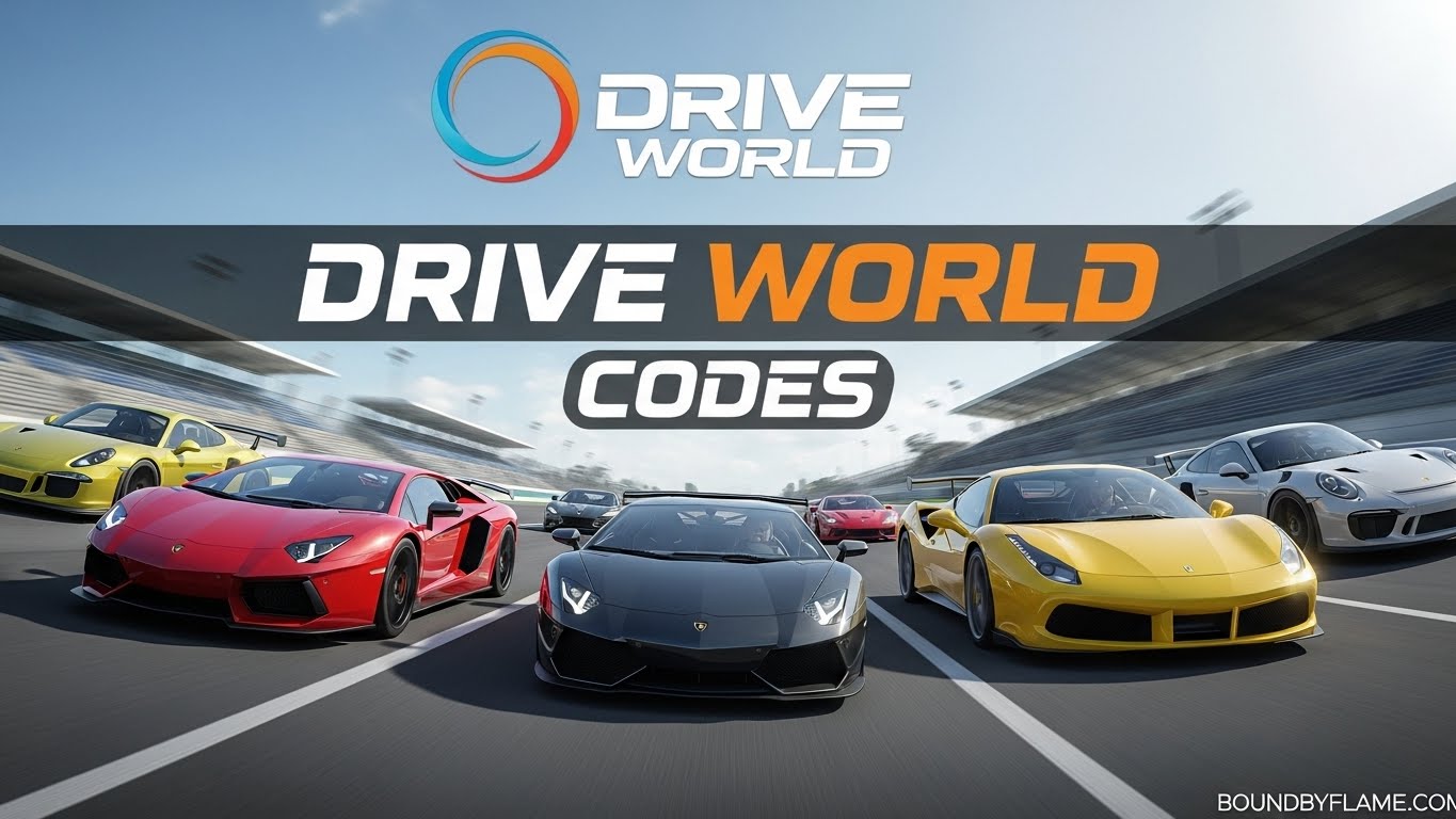 Drive World Codes January 2026 26 New Codes Available Drive World Codes 