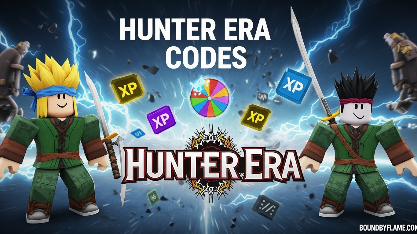 Hunter Era Codes March 2026 34 New Codes Available Hunter Era Codes 