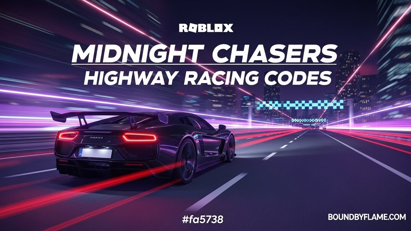 Midnight Chasers Highway Racing Codes March 2026 29 New Codes Available Midnight Chasers Highway Racing Codes 