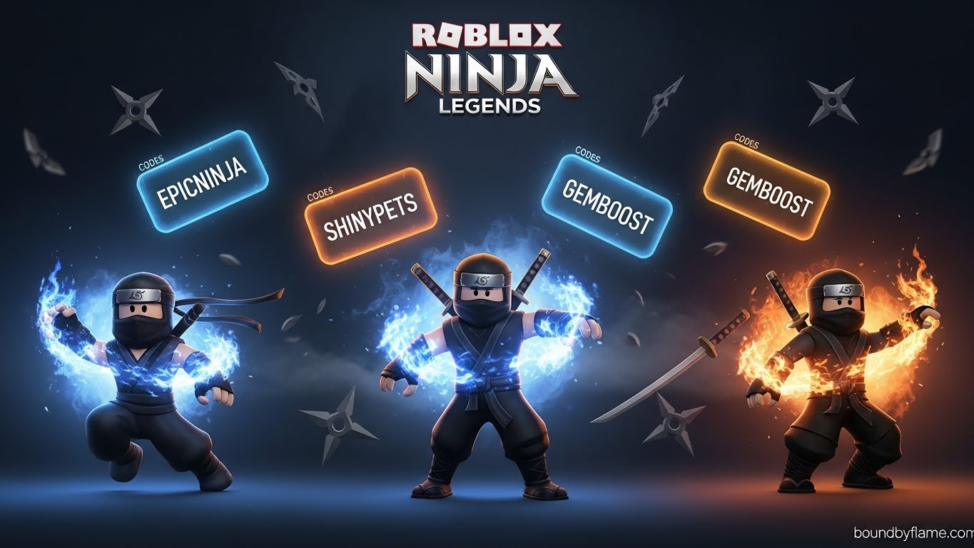 Ninja Legends Codes March 2026 39 New Codes Available Ninja Legends Codes 