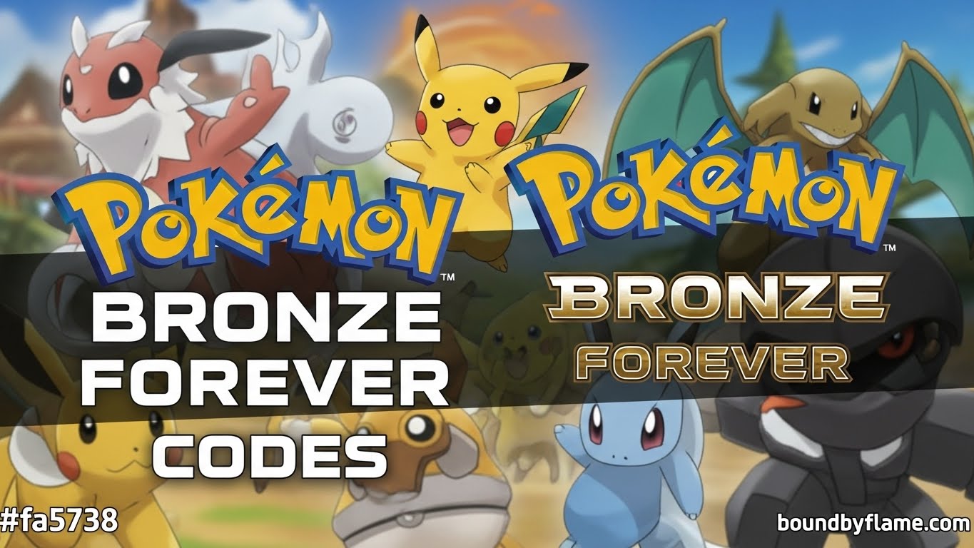 Pokemon Bronze Forever Codes March 2026 12 New Codes Available Pokemon Bronze Forever Codes 