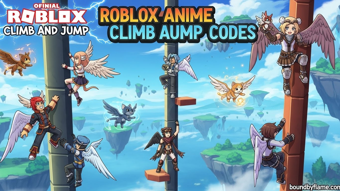 Roblox Anime Climb And Jump Codes March 2026 4 New Codes Available Roblox Anime Climb And Jump Codes 