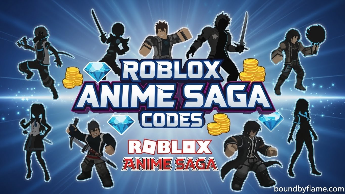 Roblox Anime Saga Codes March 2026 9 New Codes Available Roblox Anime Saga Codes 