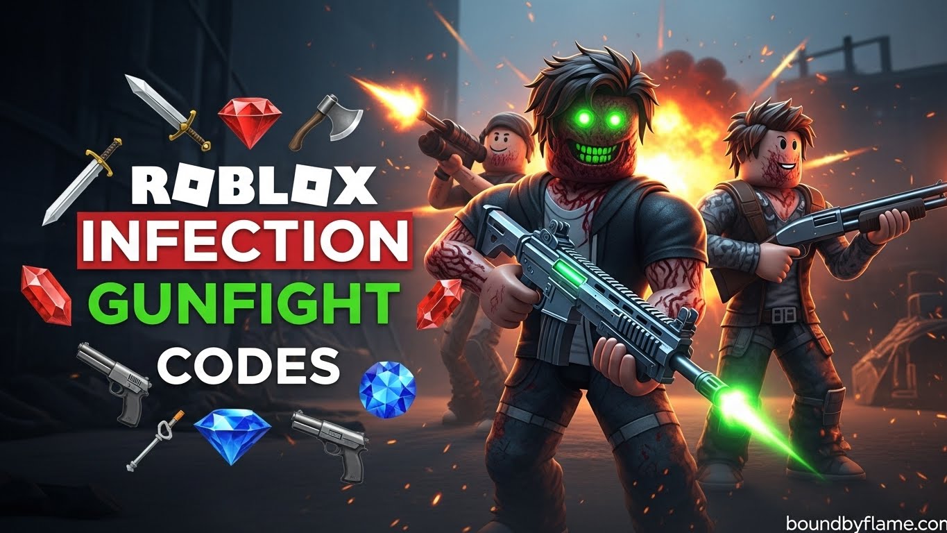 Roblox Infection Gunfight Codes March 2026 18 New Codes Available Roblox Infection Gunfight Codes 