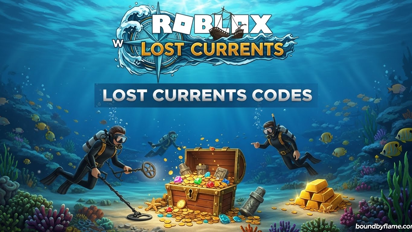 Roblox Lost Currents Codes March 2026 10 New Codes Available Roblox Lost Currents Codes 