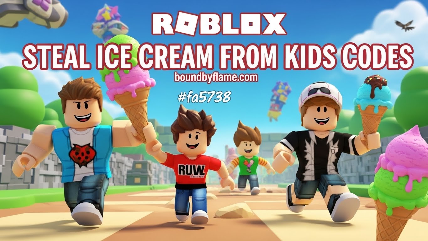 Roblox Steal Ice Cream From Kids Codes March 2026 2 New Codes Available Roblox Steal Ice Cream From Kids Codes 