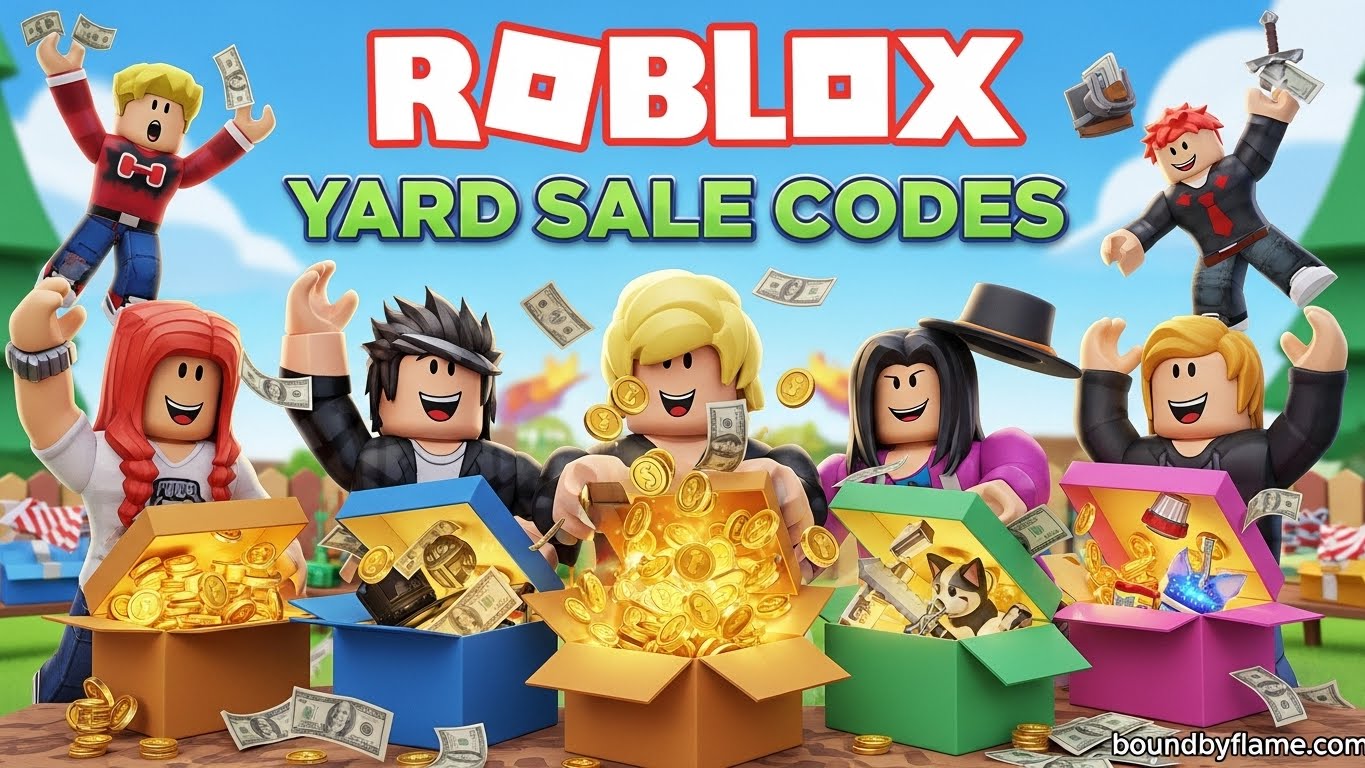 Roblox Yard Sale Codes March 2026 8 New Codes Available Roblox Yard Sale Codes 