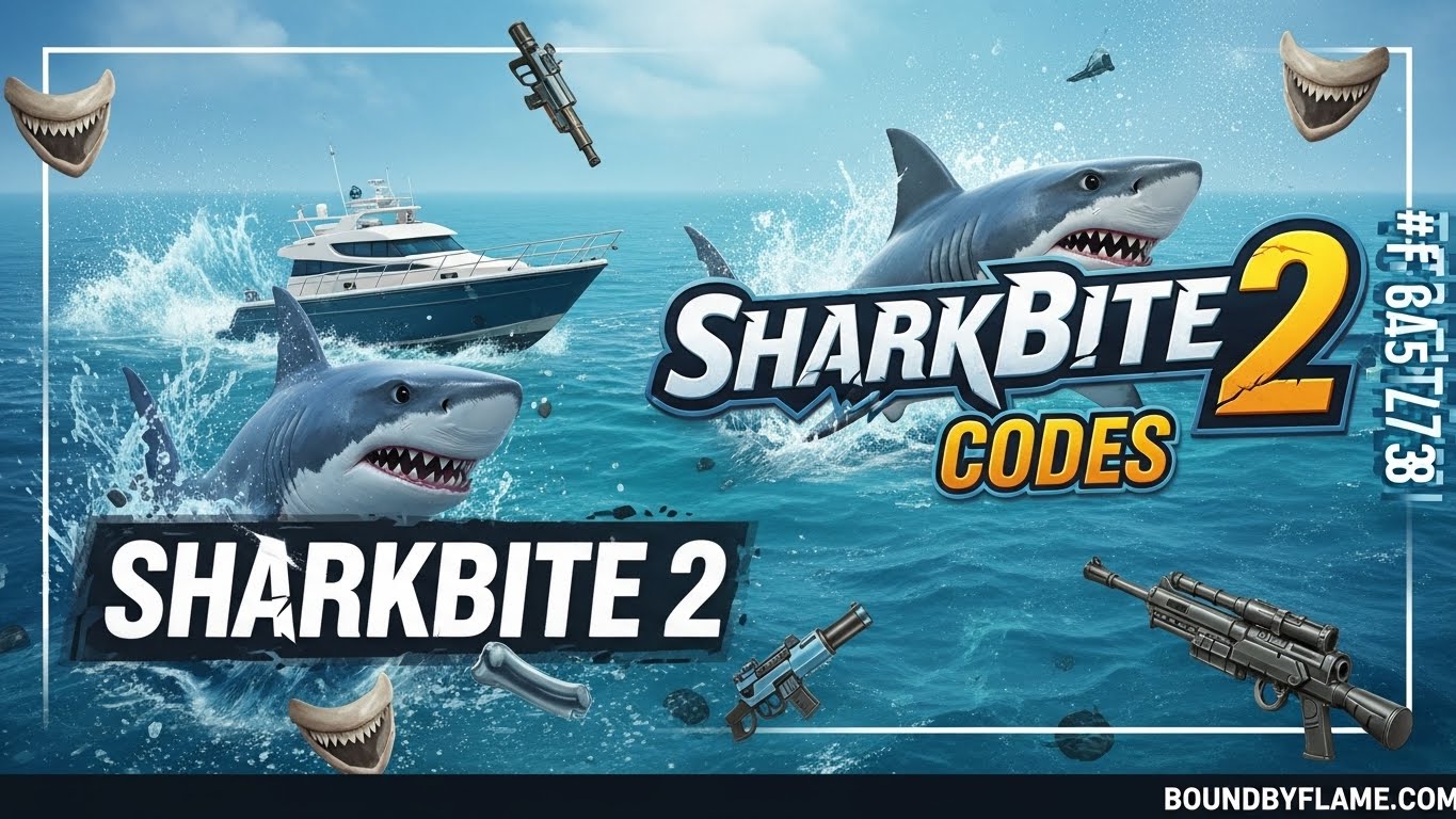 SharkBite 2 Codes March 2026 4 New Codes Available SharkBite 2 Codes 
