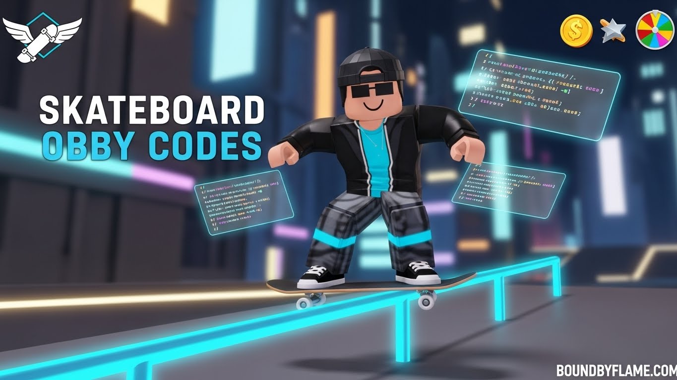 Roblox Hide Or Die Codes January 2026 10 New Codes Available Skateboard Obby Codes 