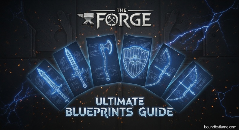 All Blueprints In The Forge And How To Get Them 2026 Guide All Blueprints In The Forge 
