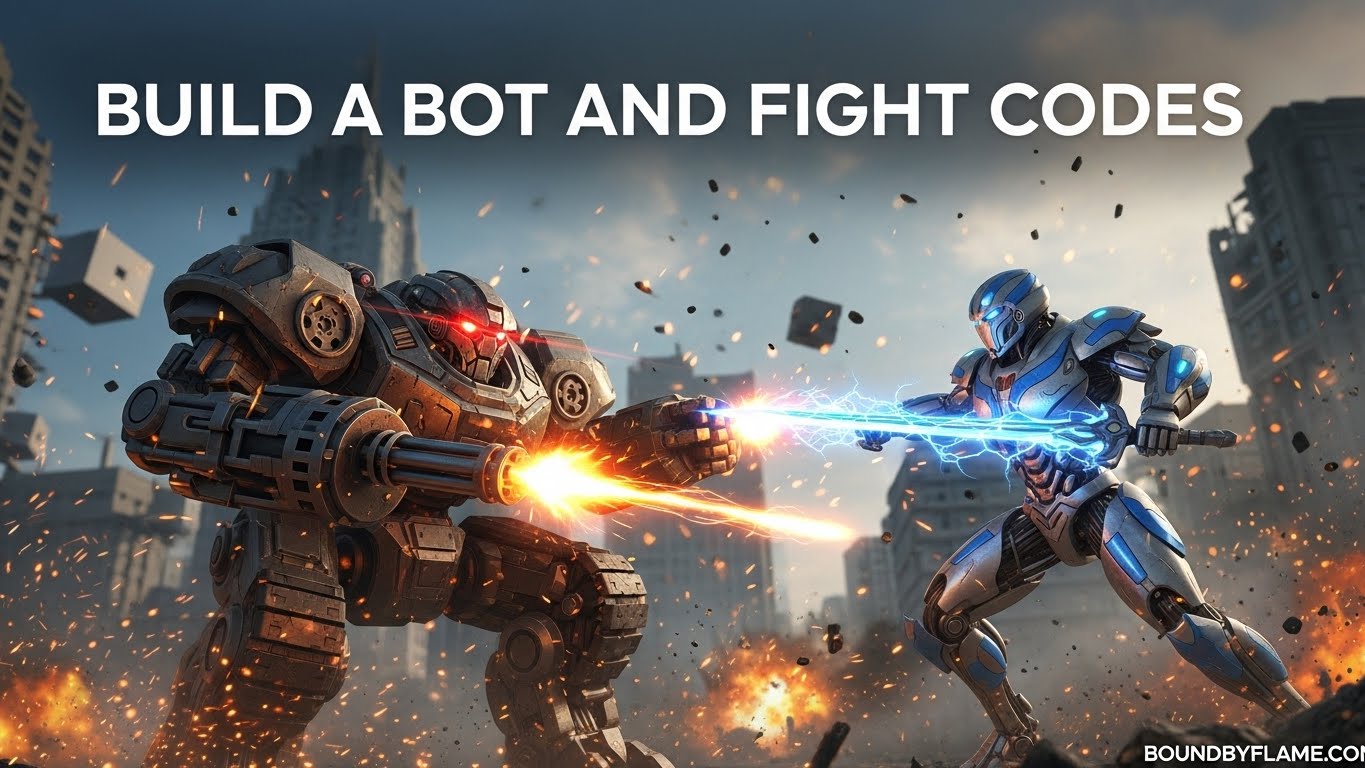 Build A Bot And Fight Codes February 2026 5 New Codes Available Build A Bot And Fight Codes 