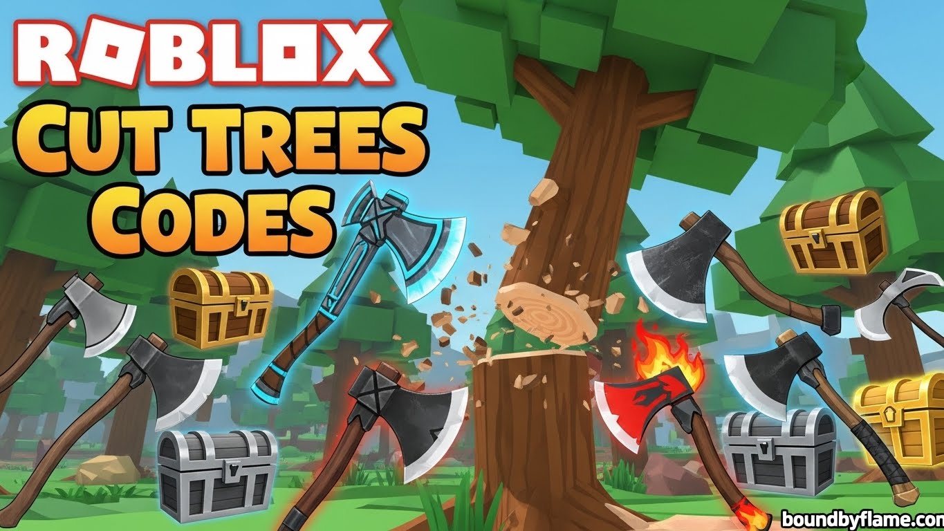 Roblox Cut Trees Codes March 2026 1 New Codes Available Roblox Cut Trees Codes 