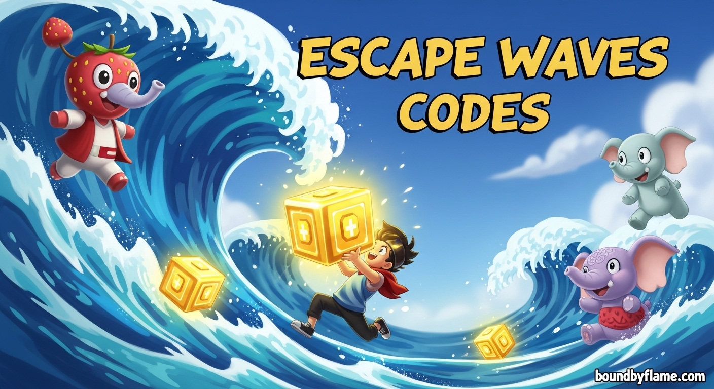 Roblox Escape Waves For Lucky Blocks Codes March 2026 1 New Codes Roblox Escape Waves For Lucky Blocks Codes 1 